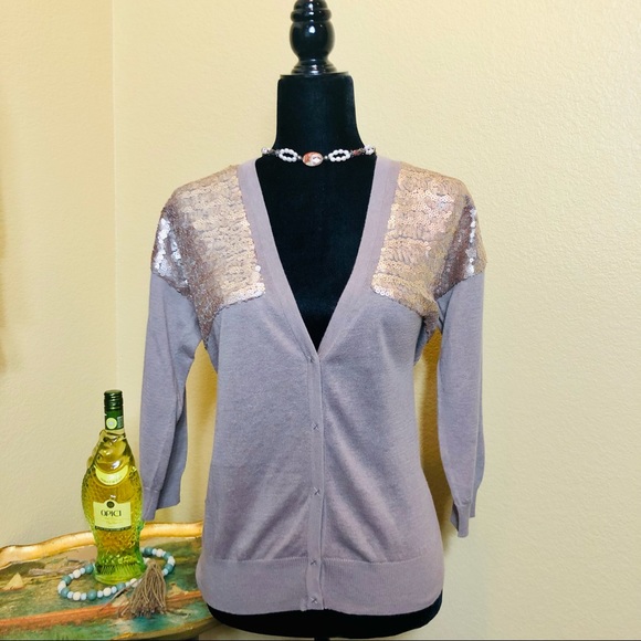 Ann Taylor Loft Sweater with Sequins NWT - Picture 1 of 8